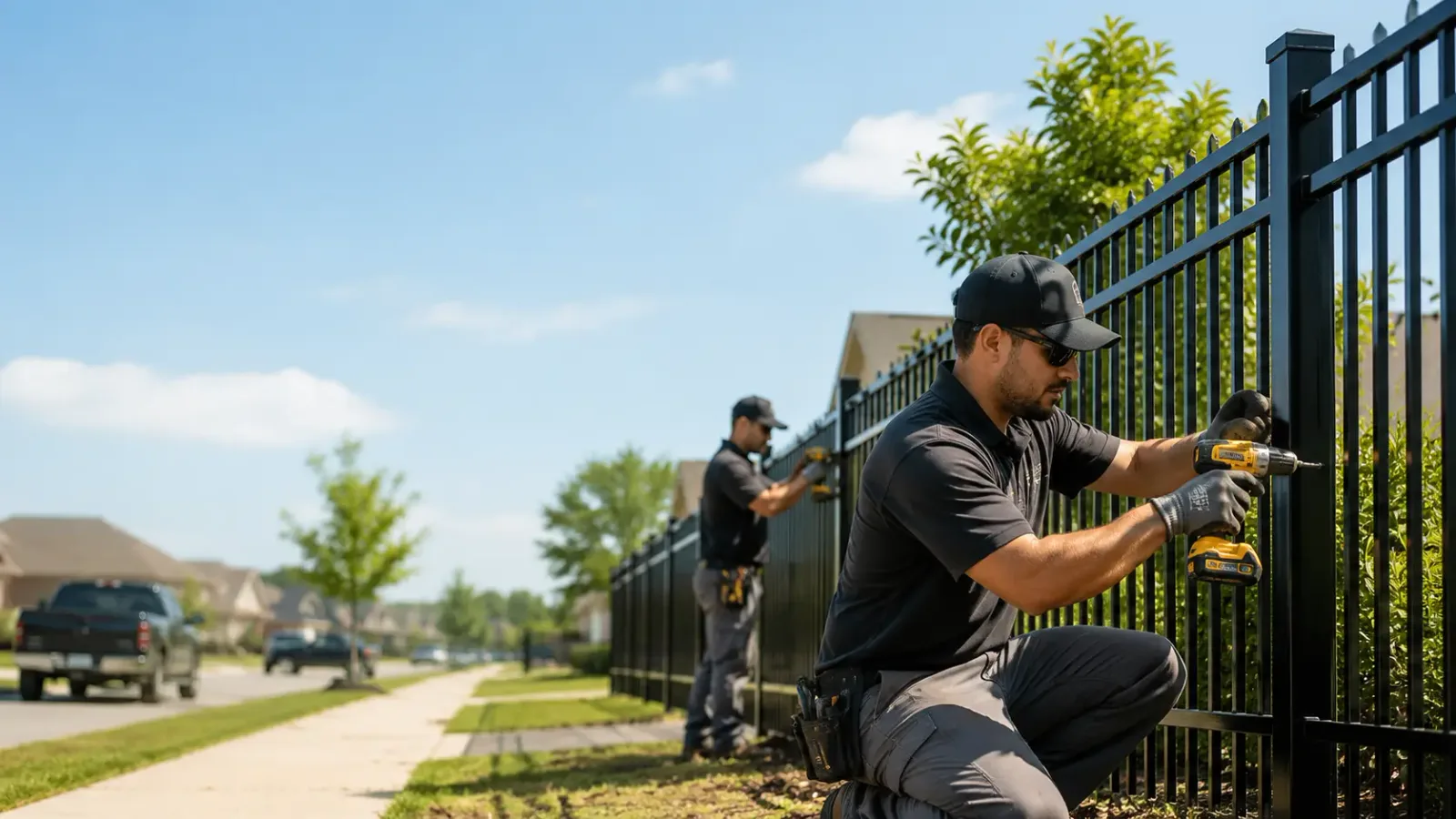 Metal Fence Installation in Newtonsville, OH